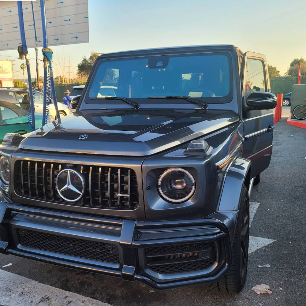 Mercedes-Benz G63 AMG freshly washed at SuperKleen in South El Monte